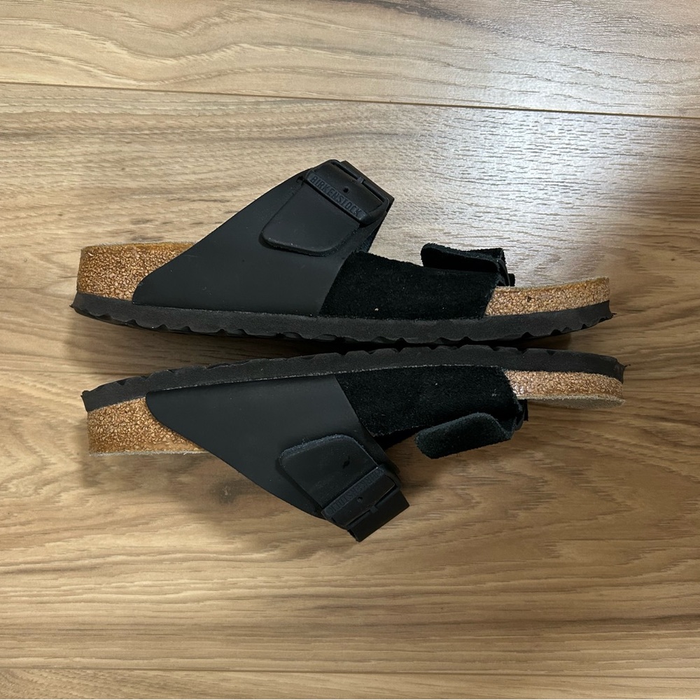 Birkenstock Split Black Double Strap Sandals - image 5